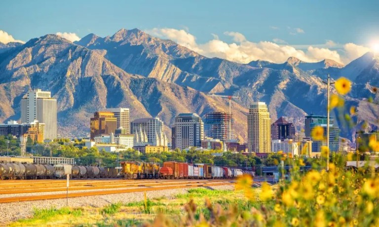 Salt Lake City skyline