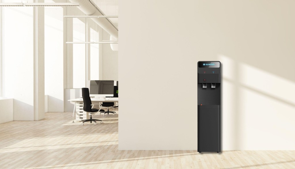 Quench bottleless water cooler in office