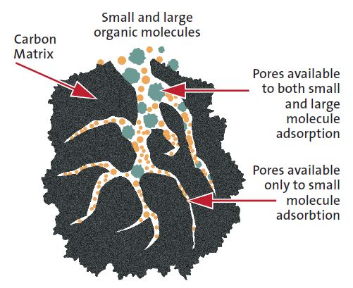 Infographic activated carbon filtration