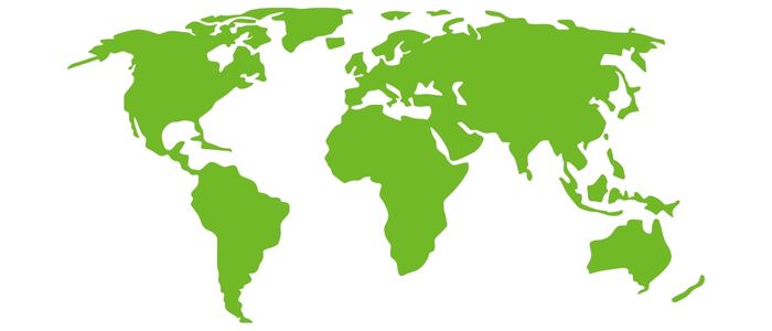 green world map