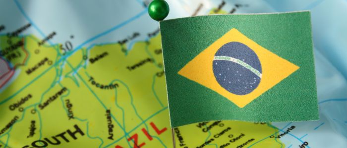 Map of Brazil