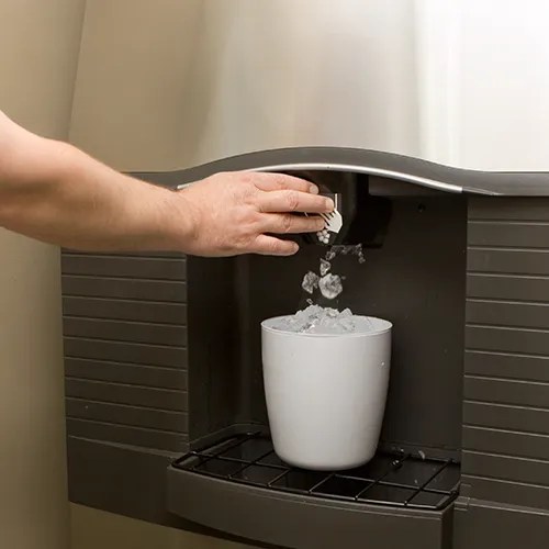 Hotel ice machine