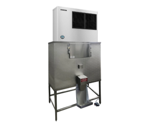 1010 Freestanding Bagger Ice Machine – 650 lb. storage