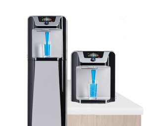 Q9 and Q10 countertop and freestanding water coolers