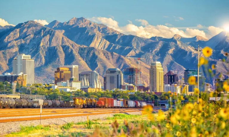 Salt Lake City skyline